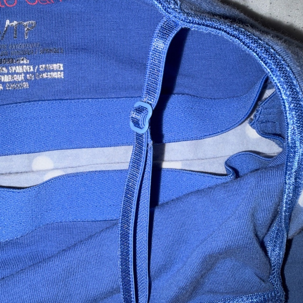 Aeropostale Blue and White Polka Dot Camisole - Picture 3 of 4